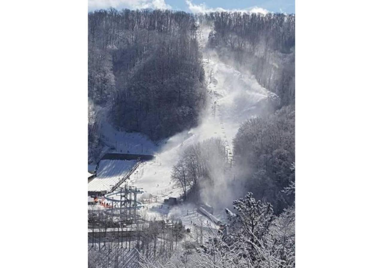 Wow Views!!-Mountain Escape-Outdoor Pool-Close To Downtown-Wifi-Cable-Private Balcony Gatlinburg Extérieur photo